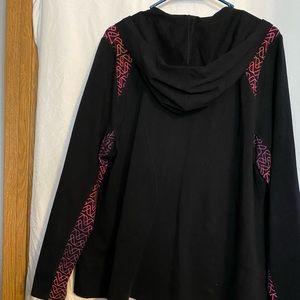 Women's activewear hooded jacket